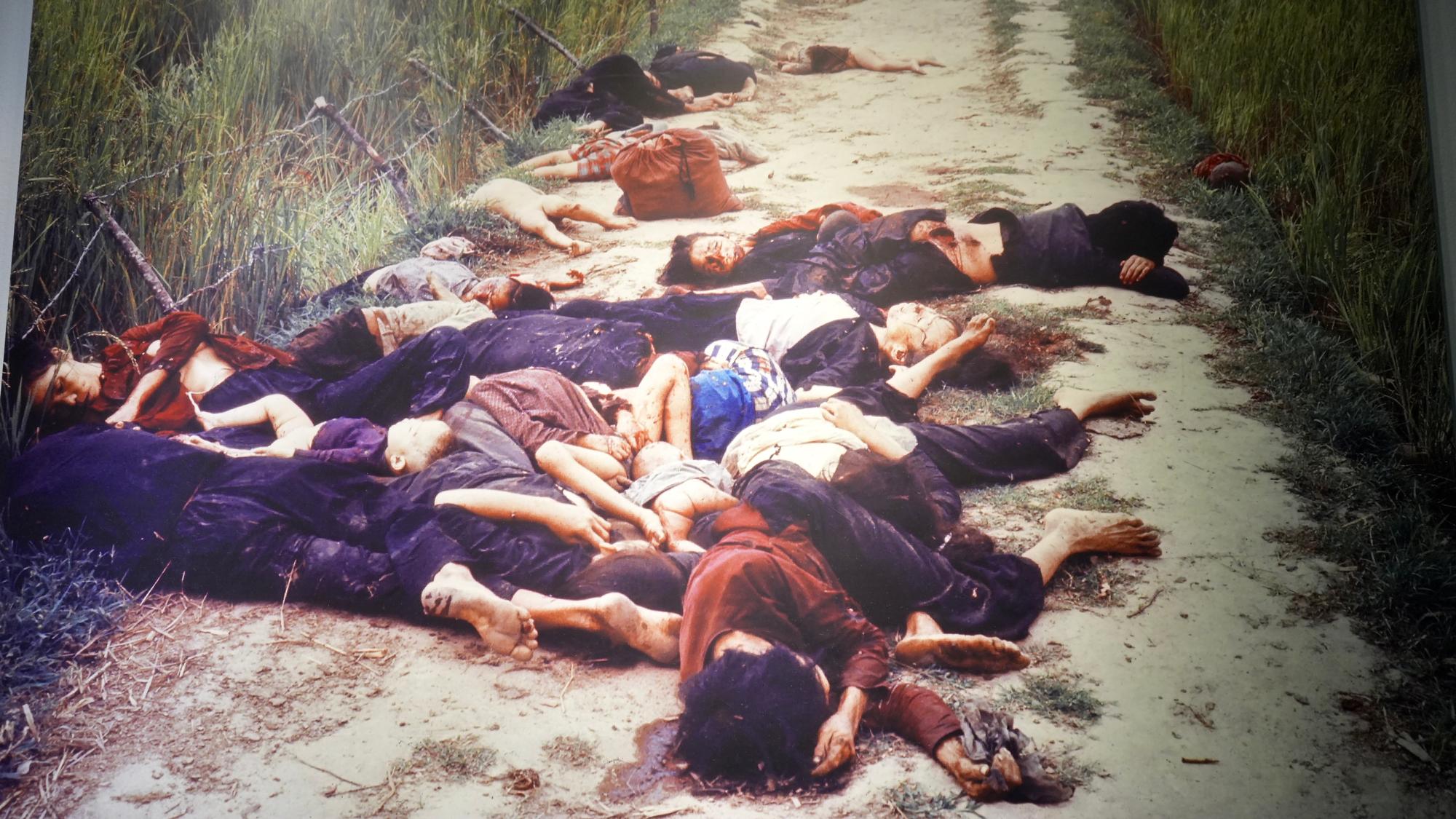 Some of the hundreds of My Lai victims