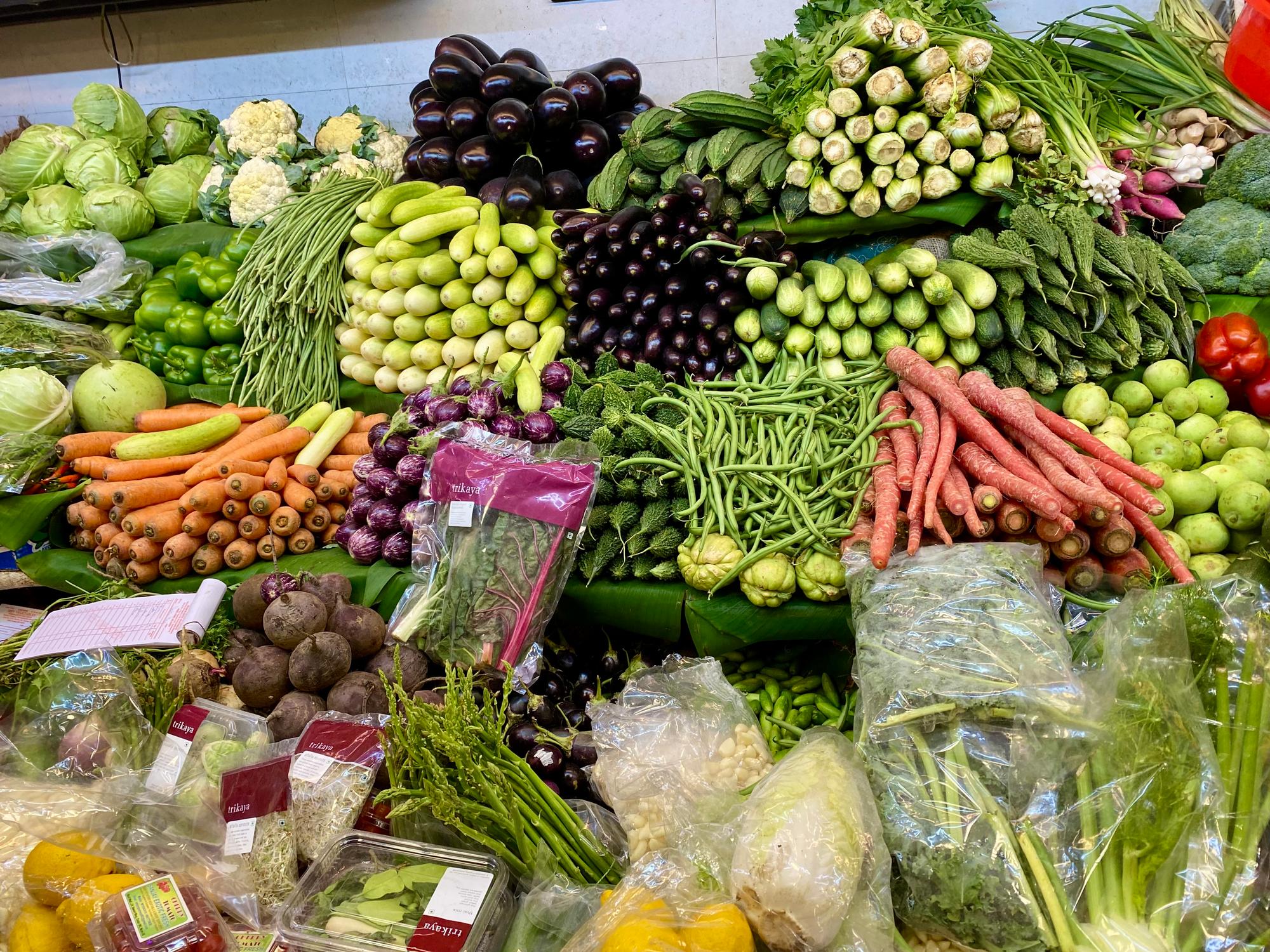 Delicious vegetables