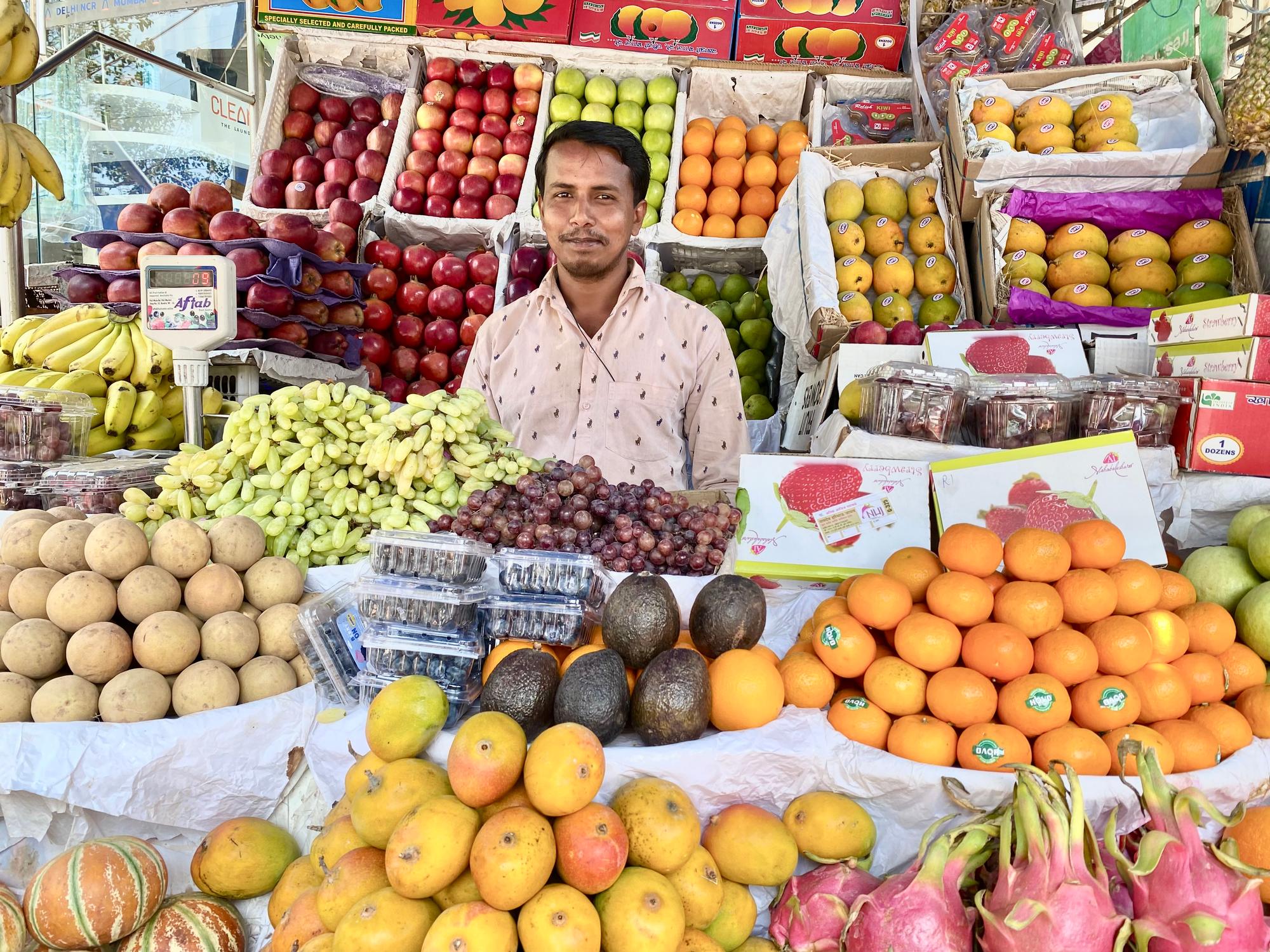 Fruit vendor