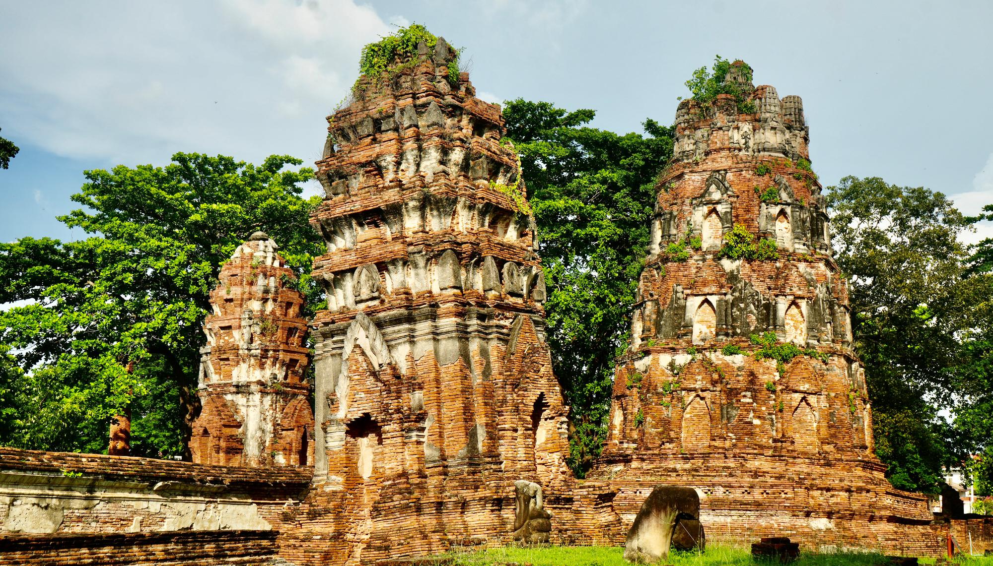 13th century Stupas