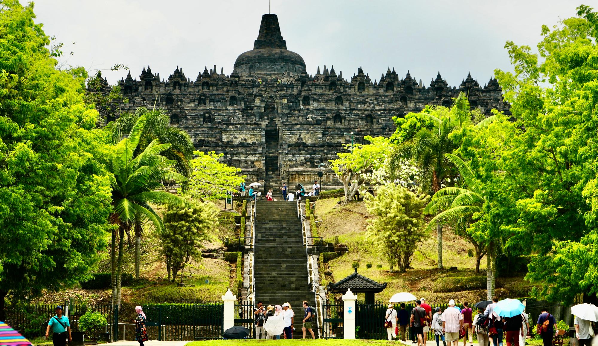 Entrance to the Borobudur Temple