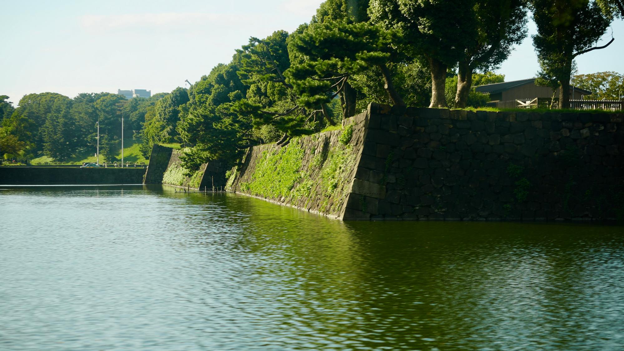 Wall and Moat surrounding the Imperial Palace