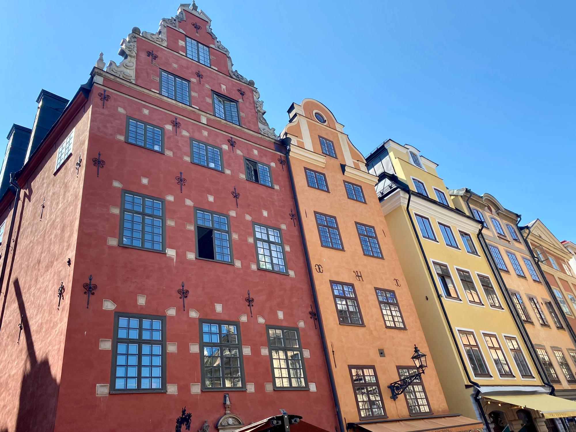 Gamla Stan--Buildings from the 1600's
