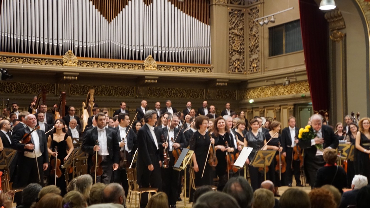 Romania Phiharmonic Orchestra, following a great performance of Mahler’s 7th Symphony.