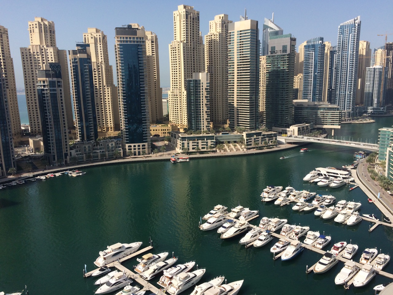 Dubai Marina & Skyline.