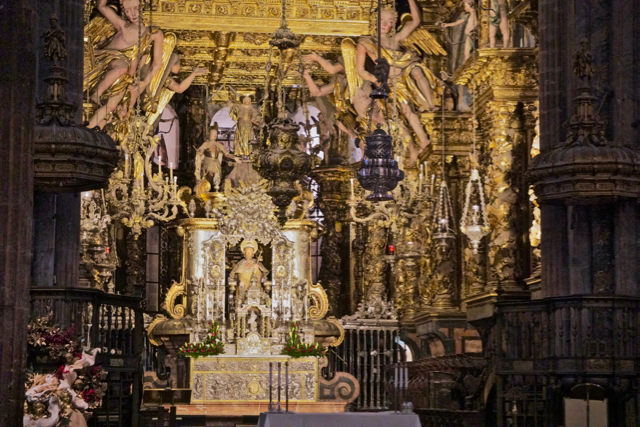 Santiago Cathedral’s main altar