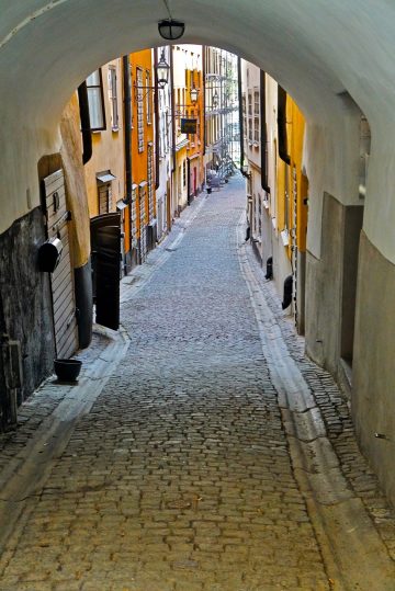 A classic alleyway in the Old City