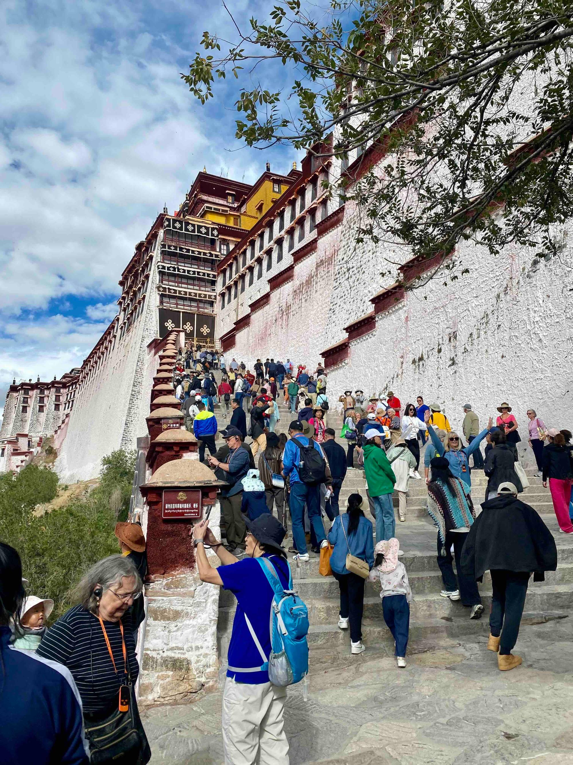 Potala Stairway Up