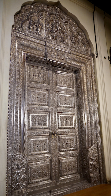Pure silver door