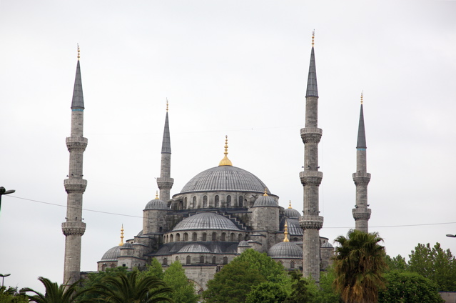 The Blue Mosque.