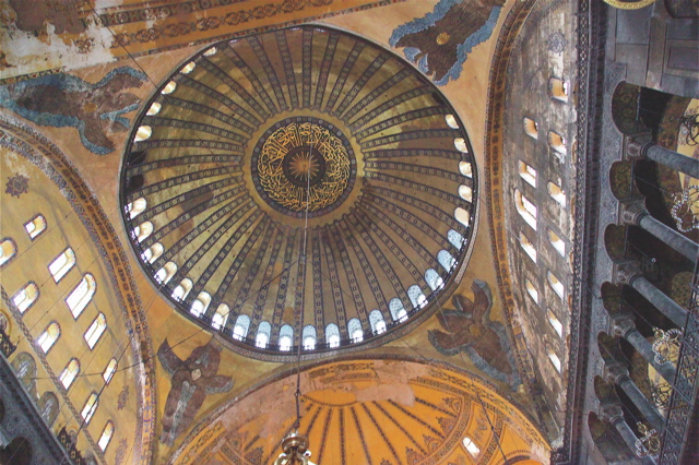 The Hagia Sofia Dome.