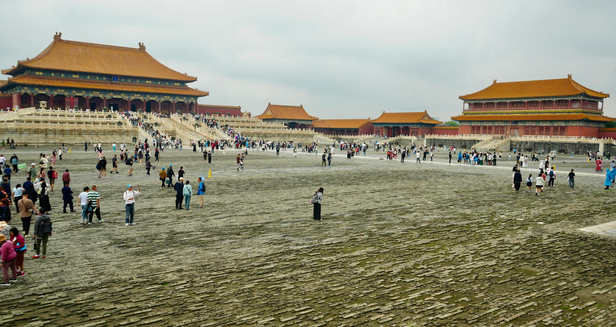 Forbidden City courtyard