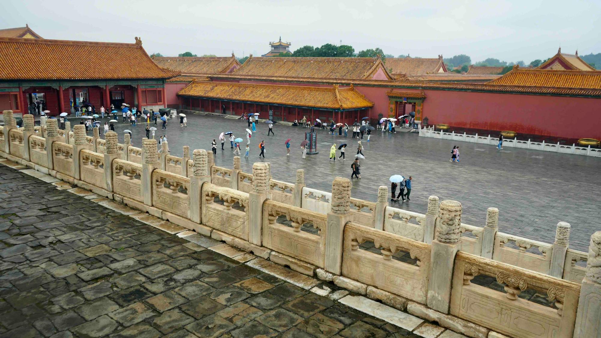 Forbidden City courtyard