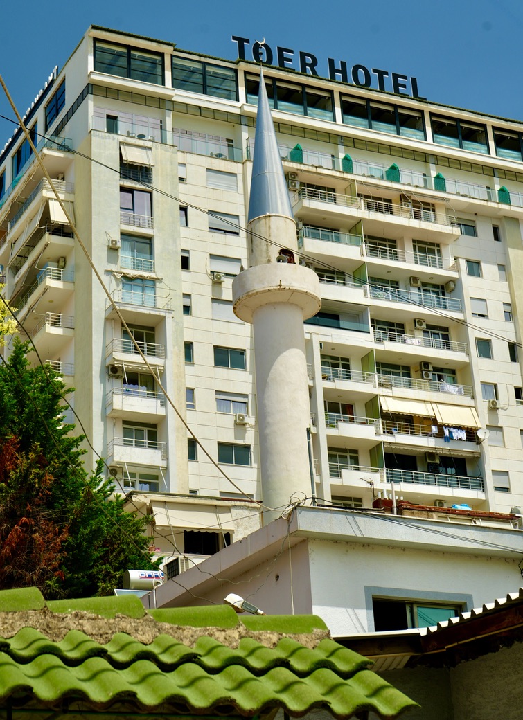 Mosque Minaret & Hotel