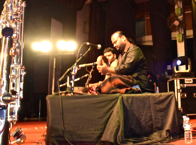 Mynta in concert with special guests Selvaganesh (father) and Swaminathan (son)