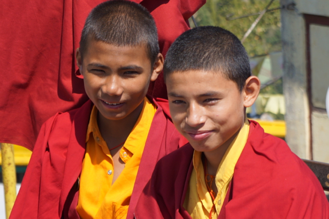 Sixteen-year-old monks