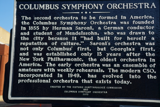 I just learned: My hometown was home to the second symphony established in the US, after the New York Philharmonic 